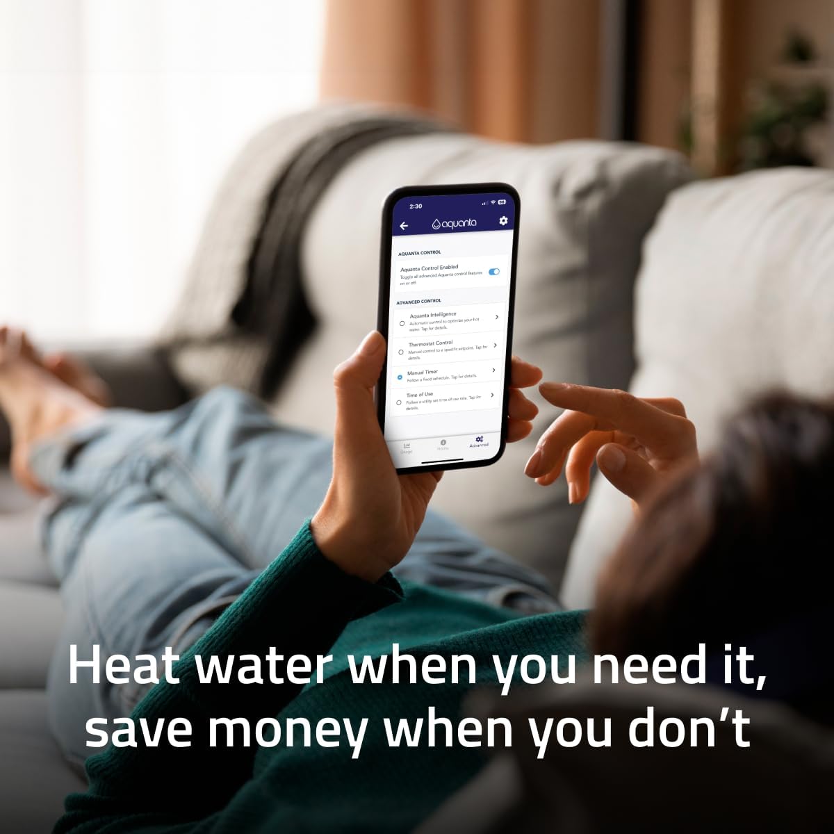 Smart Water Heater Timer: Optimize Hot Water Usage - Compatible with Alexa - Installs in Minutes, No Plumbing Required. Compatible with Gas Water Heaters. - Image 2